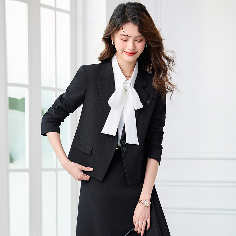Gray women's suit set for spri - Women'S Formal Wear Petite review and price