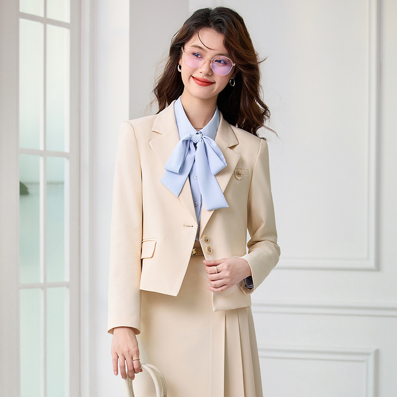 Gray women's suit set for spri - Women'S Formal Wear Petite review and price