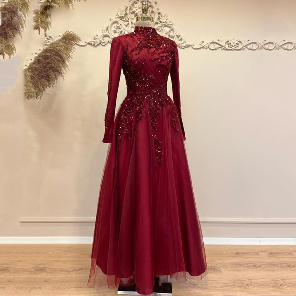 Beads Ankle Length A Line Prom - Formal Wear Gowns For Women review and price