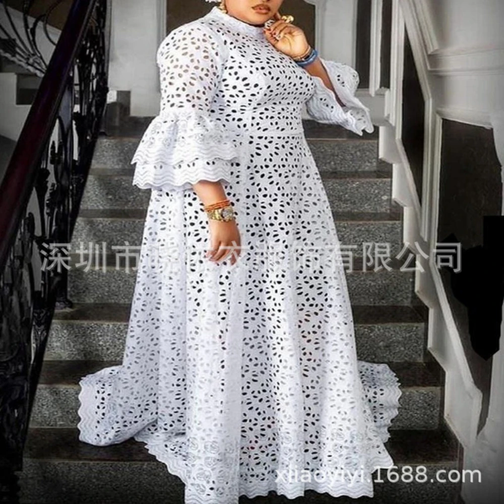 White Dress Women Flare Sleeve - Formal Wear Gowns For Women review and price
