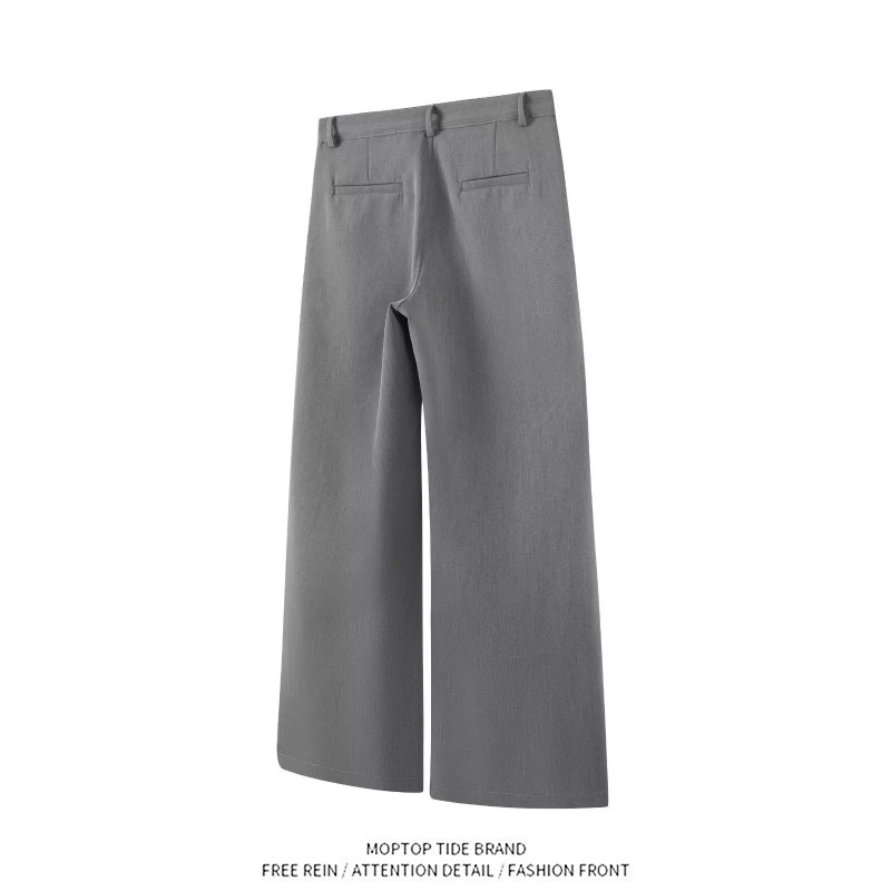 Retro Wide Leg Suit Pants Trou - Tailored Trouser Wide review and price