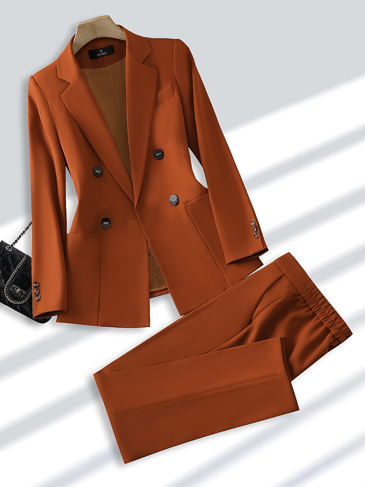 Fashion Ladies Pant Suit Forma - Women Formal Wear With Blazer review and price