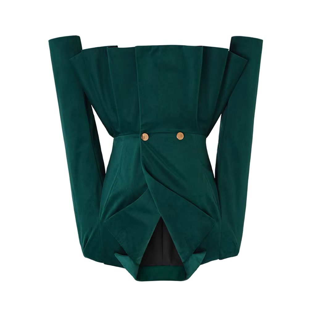 In Stock Vintage Gothic Green  - Women'S Gothic Formal Wear review and price