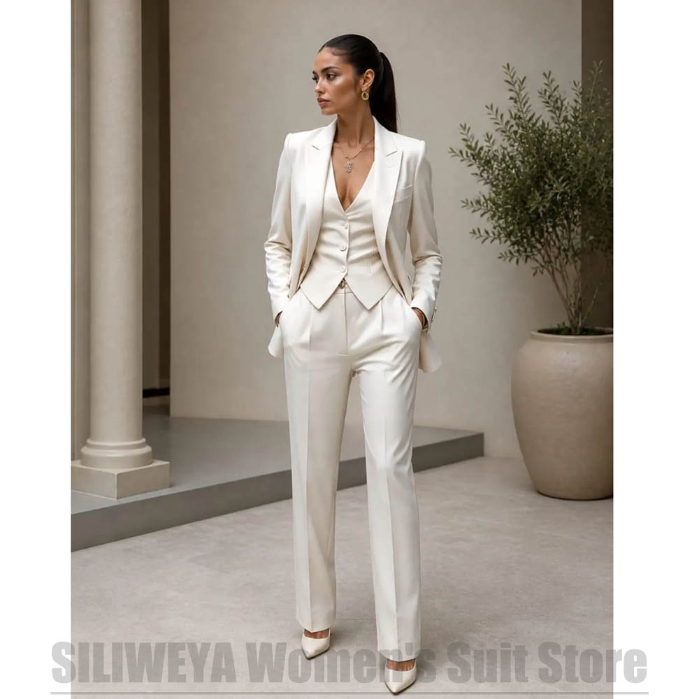 Women 3 Piece Suit Set Blazer  - Women Formal Wear With Blazer review and price